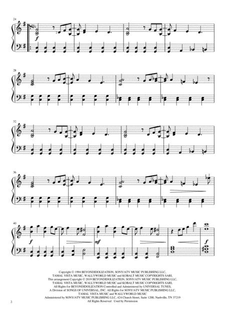 All I Want For Christmas Is You Piano Solo Condensed Without Bridge Good Arrangement For Intermediate Level Royal Grade 2 3 Page 2