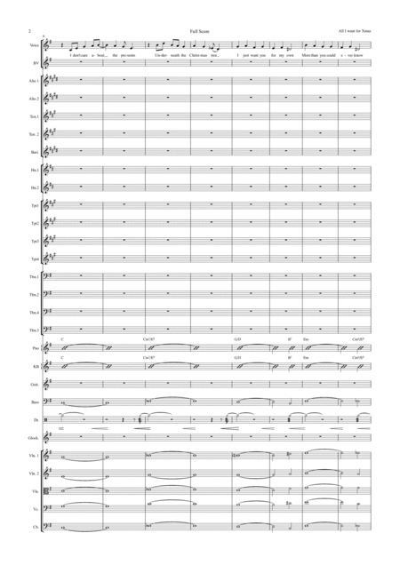 All I Want For Christmas Is You Vocal With Pops Orchestra Or Big Band Key Of G Page 2