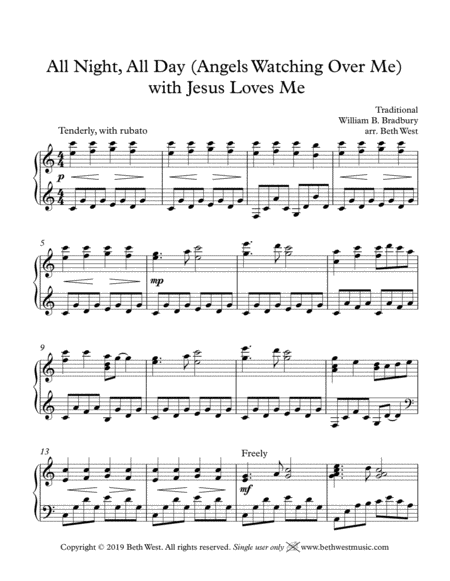 All Night All Day With Jesus Loves Me Page 2
