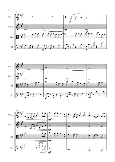 All Of Me For String Quartet Page 2