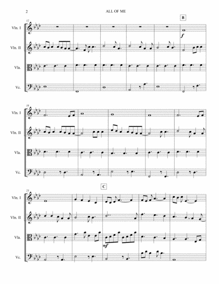 All Of Me John Legend Lindsey Stirling Strings Quartet Page 2