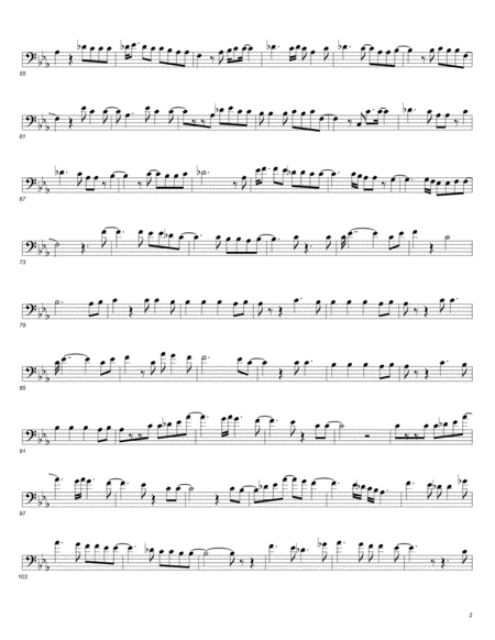 All Of Me Trombone Quartet Page 2