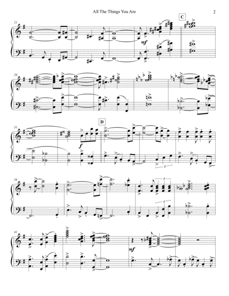 All The Things You Are Electric Piano Page 2