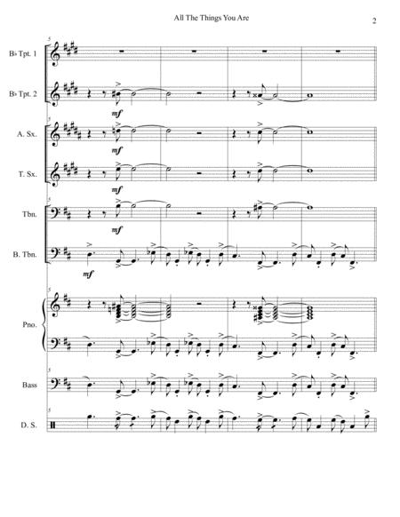 All The Things You Are Jazz Combo Page 2