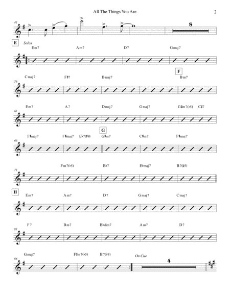 All The Things You Are Violin 1 Page 2