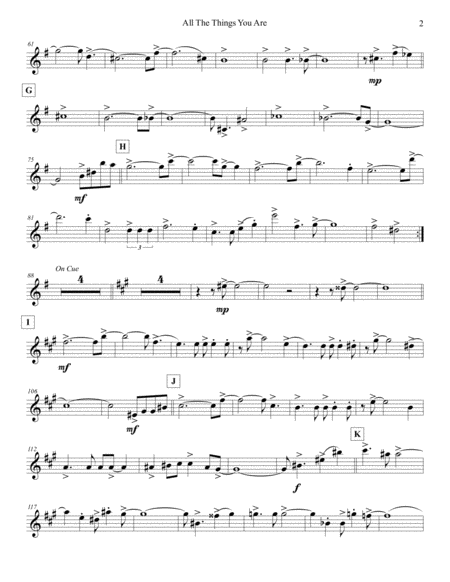 All The Things You Are Violin 2 Page 2