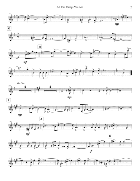 All The Things You Are Violin 3 Page 2