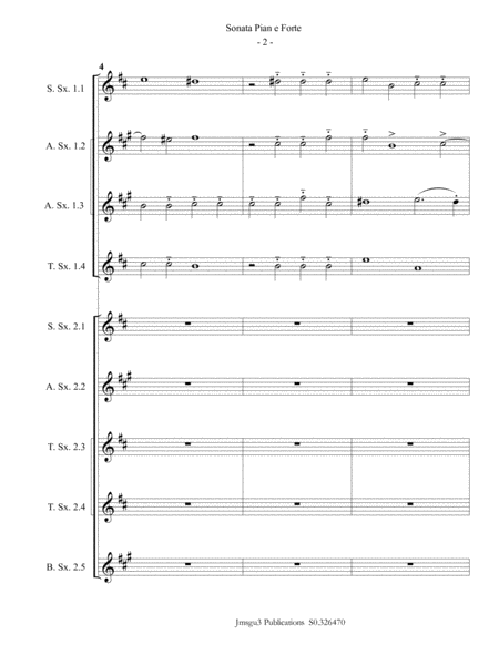 All Through The Night Arranged For Harp Duet Page 2