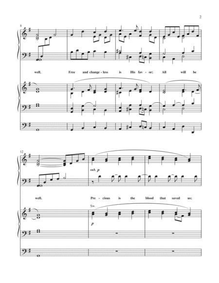All Will Be Well Piano Organ Duet Page 2