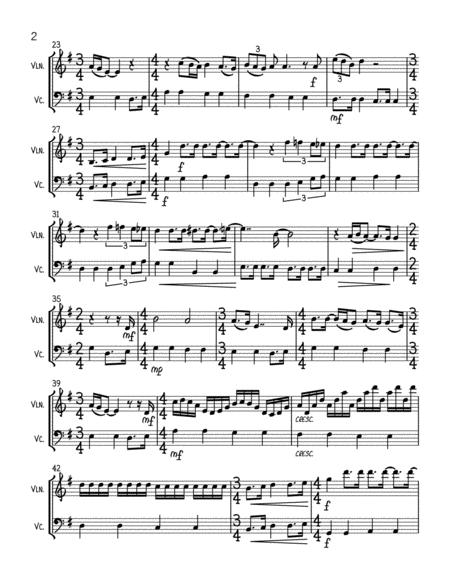 All You Need Is Love Violin Cello Duet Page 2