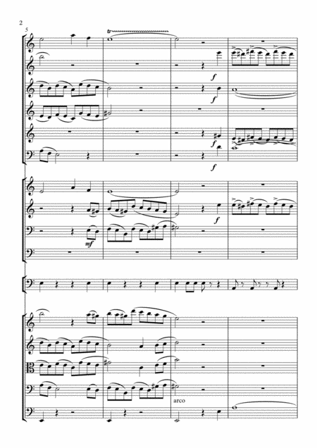 Allegro For Small Orchestra Page 2