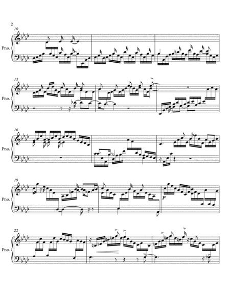 Allegro For The Left Hand Alone Op 47 3 Page 2