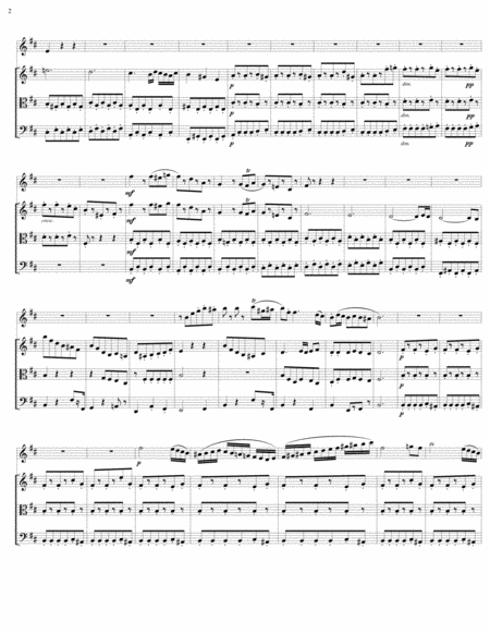 Allegro In B Minor For Flute Quartet Page 2