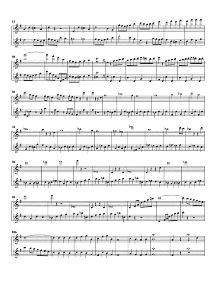 Allegro Minuet Woo 26 Original Version For 2 Flutes Page 2