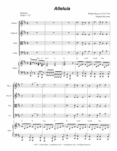 Alleluia For String Quartet Page 2