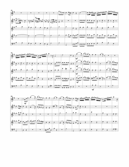 Allelujah From Exsultate Jubilate Kv 165 Arrangement For 5 Recorders Page 2