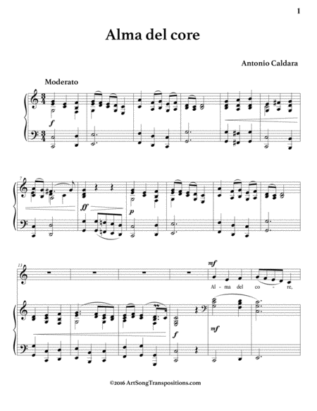 Alma Del Core C Major Page 2