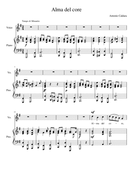 Alma Del Core G Major Page 2