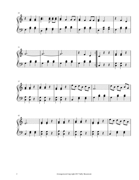 Alma Llanera Venezuelan Tune Solo Harp Page 2