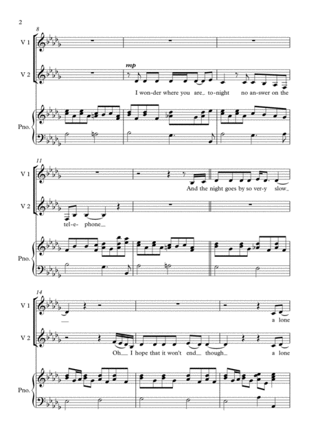 Alone Duet Page 2