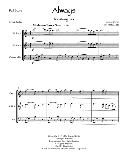 Always For String Trio Page 2