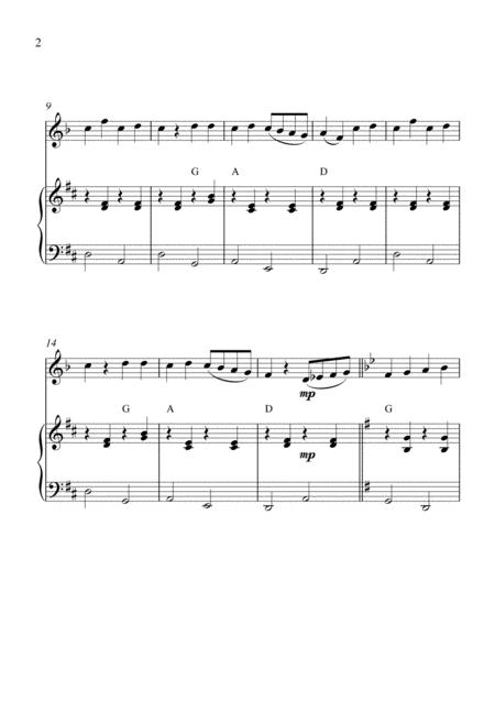 Amaryllis Clarinet In A Solo And Piano Accompaniment Page 2