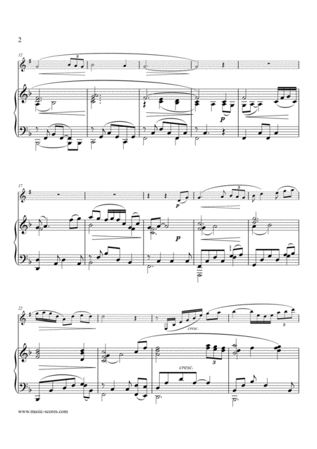 Amazing Grace Clarinet And Piano Page 2