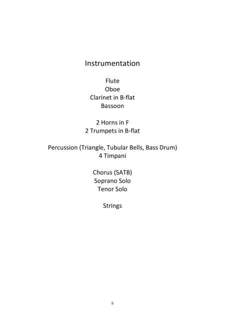 Amida Buddha Flower Of The Dharma For Chorus Orchestra And Soloists Page 2