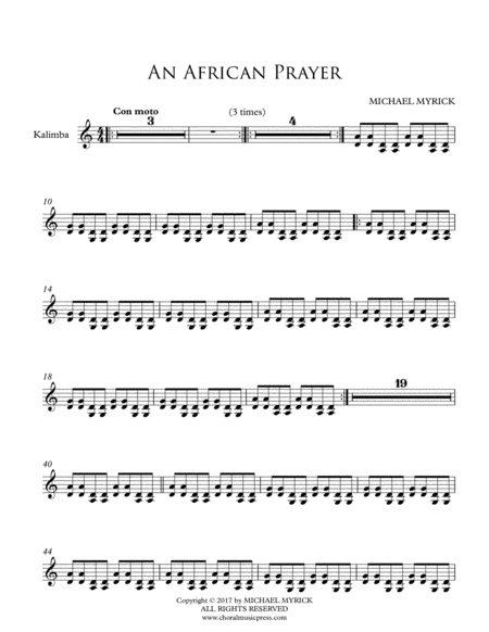 An African Prayer Instrument Parts Page 2