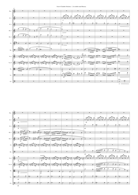 An Amble Round Mercury For Chamber Orchestra Page 2