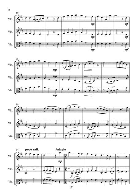 An American Christmas Carol Medley For Violin Duet Or Violin And Viola Page 2