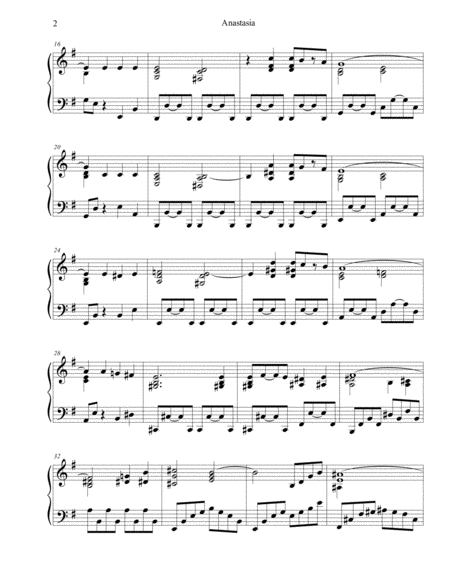 Anastasia Movie Music Page 2