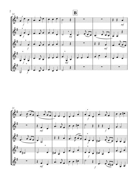 And The Glory Of The Lord From Messiah F Euphonium Quintet Treble Clef Page 2