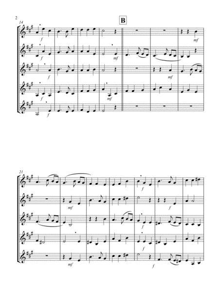 And The Glory Of The Lord From Messiah G Trumpet Quintet Page 2