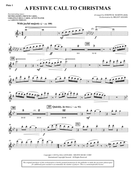 And There Was Light Flute 1 Page 2