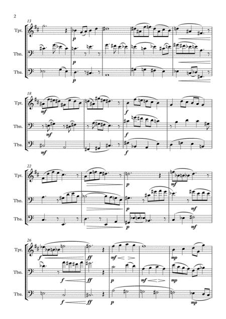 Andante For Brass Trio Page 2