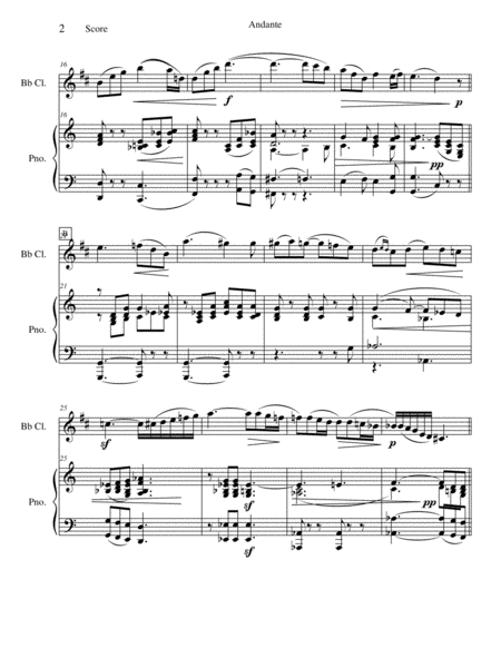 Andante From Violin Concerto Op 64 Page 2