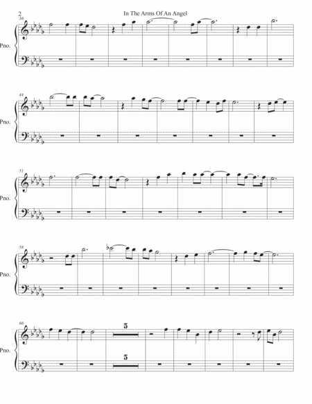 Angel Original Key Piano Page 2