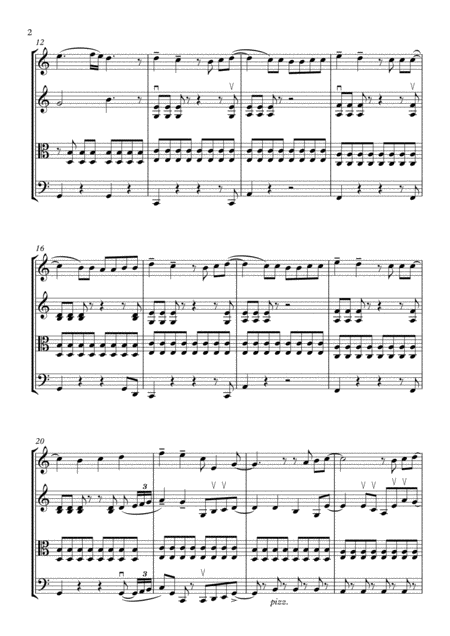 Angeleyes String Quartet Page 2