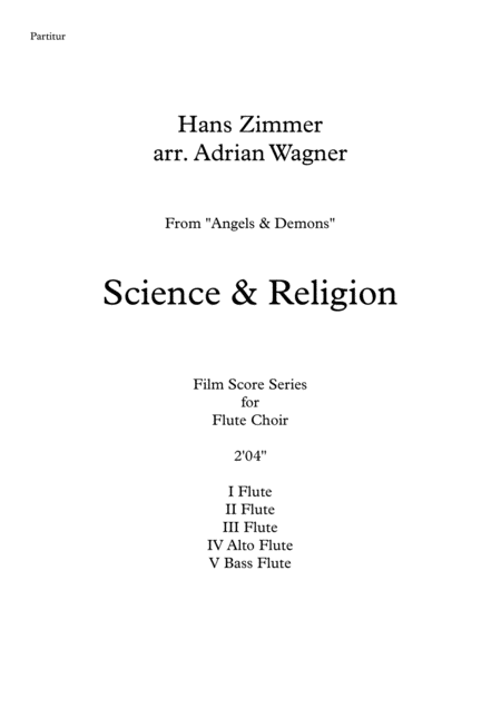 Angels Demons Science And Religion Hans Zimmer Flute Choir Arr Adrian Wagner Page 2