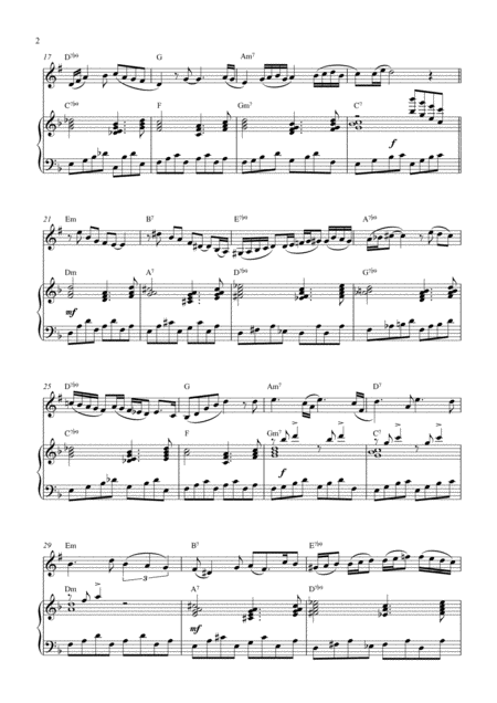 Angles Clarinet Solo Page 2