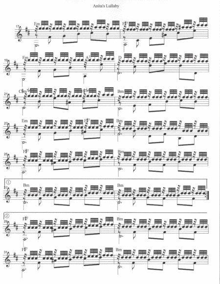 Anitas Lullaby Orchestral Style Page 2