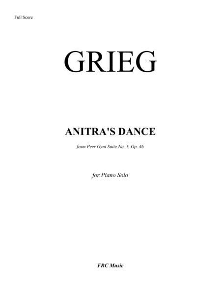 Anitras Dance For Piano Solo Page 2