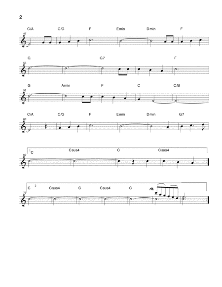 Annies Song String Quartet Page 2
