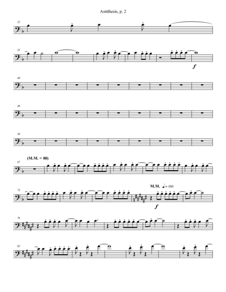 Antithesis Baritone Page 2