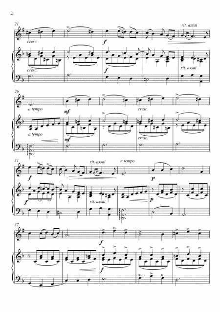 Antonio Caldara Sebben Crudele Clarinet Solo Page 2