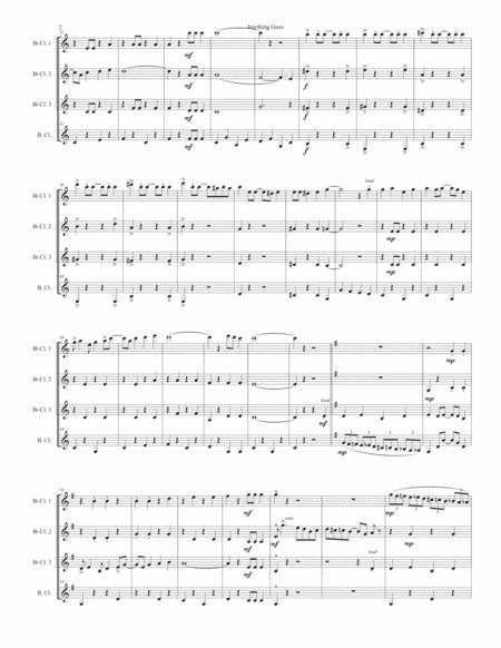 Anything Goes For Clarinet Quartet Page 2