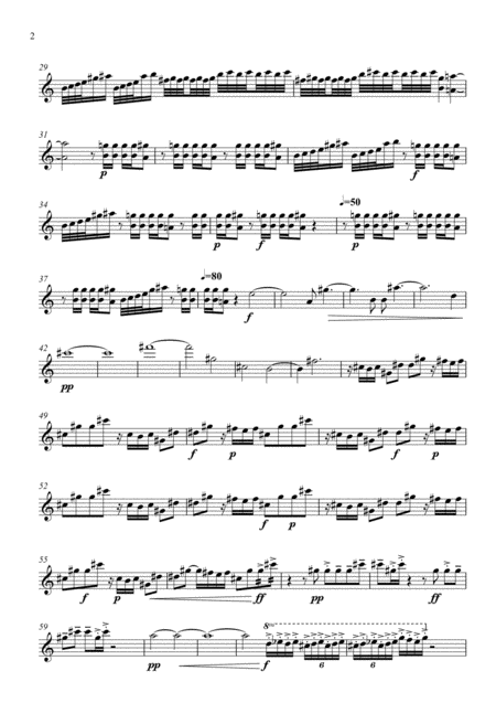 Apocalyptic Eschatological Capriccio Violino Solo Page 2