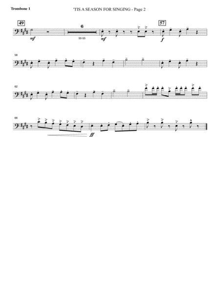 Appalachian Winter A Cantata For Christmas Trombone 1 Page 2