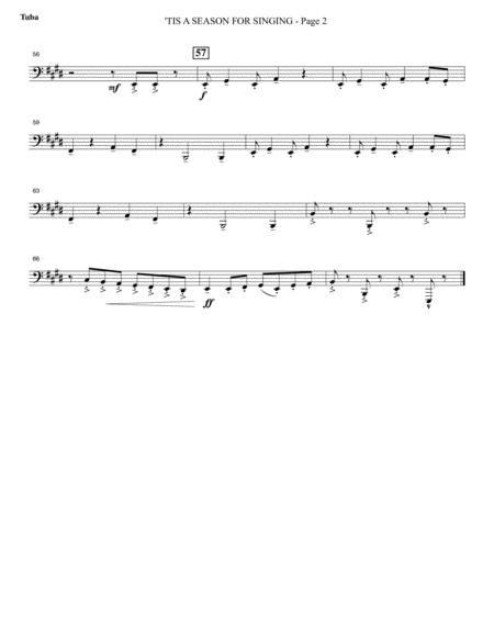 Appalachian Winter A Cantata For Christmas Tuba Page 2